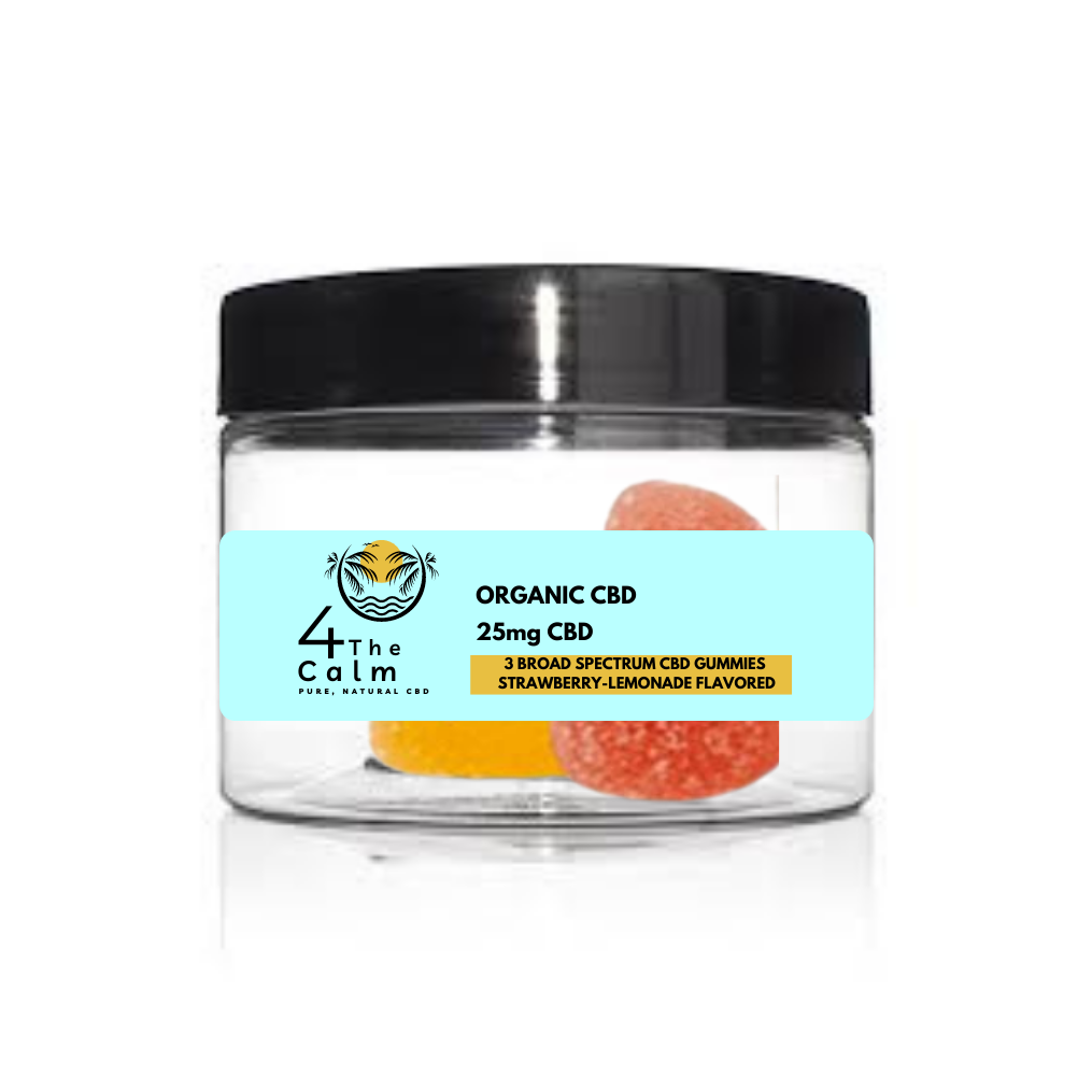 Organic CBD Naturally Flavored Gummy | 3 Count Trial Size