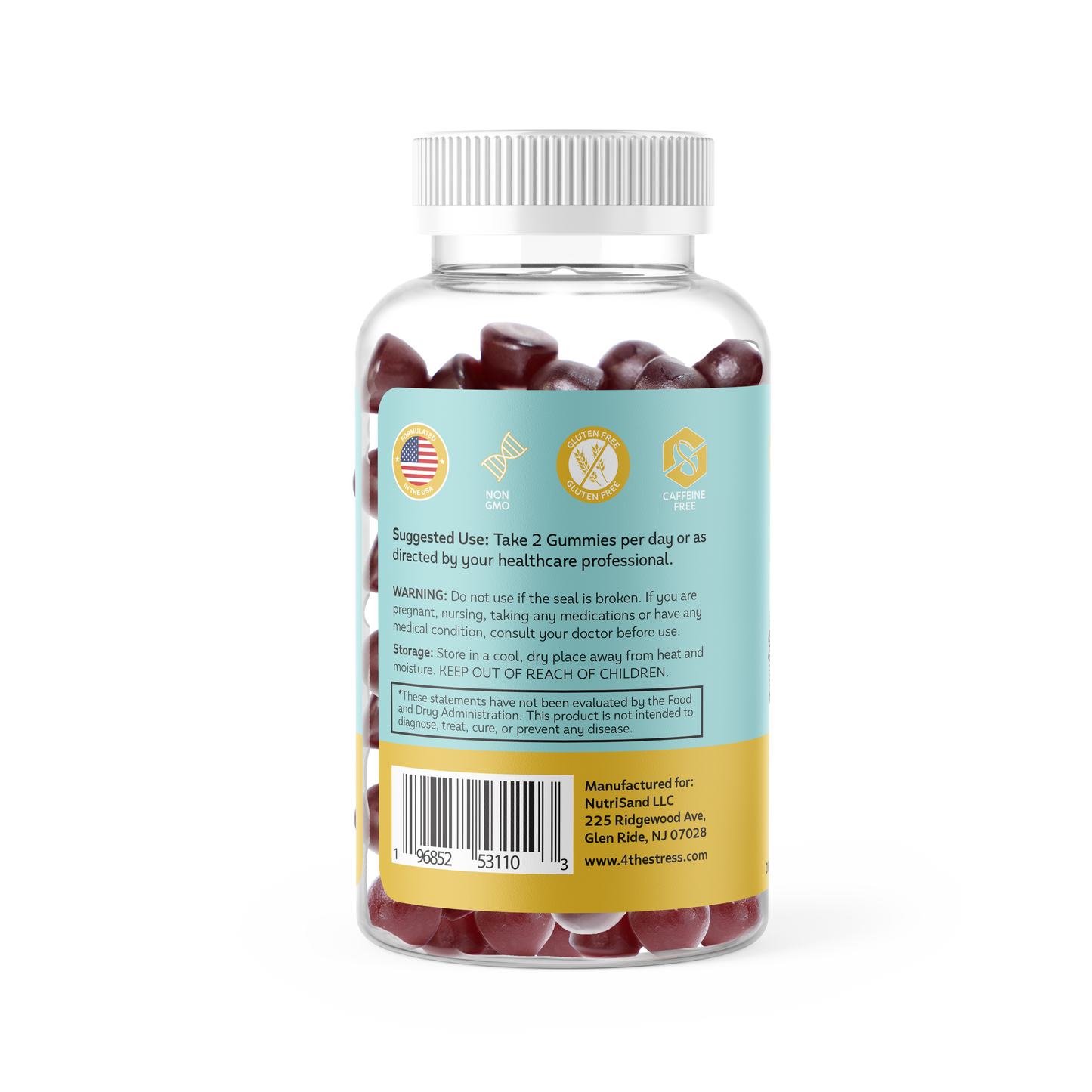 5in1 Calming Supplement Gummy | 60count